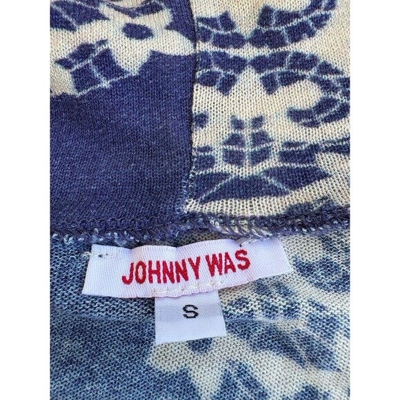 JOHNNY WAS BIYA Hoodie Wrap Kimono Jacket Cardigan Size Small - Picture 10 of 10